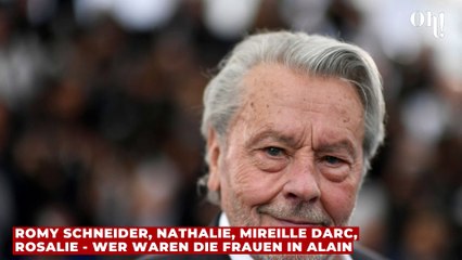 Alain Delon: Der Schauspieler hatte ein aufregendes Liebesleben