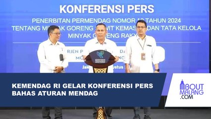 KEMENDAG RI MENGGELAR KONFERENSI PERS TENTANG PERATURAN MENTERI PERDAGANGAN NOMOR 18 TAHUN 2024