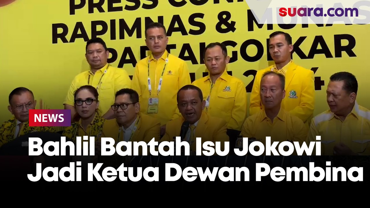 Bahlil Bantah Isu Jokowi Jadi Ketua Dewan Pembina Golkar: Tapi Kalau Benar Terjadi, Paten Barang Itu