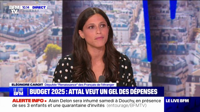 Éléonore Caroit (députée Renaissance): L'urgence, c'est de travailler sur une coalition, sur quelque chose qui sera stable