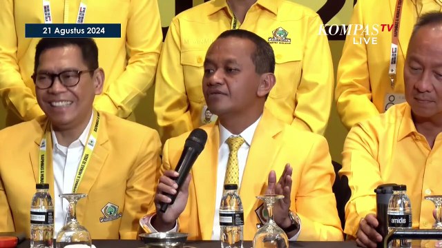 [FULL] Momen Bahlil Lahadalia Respons Isu Jokowi jadi Ketua Dewan Pembina Golkar