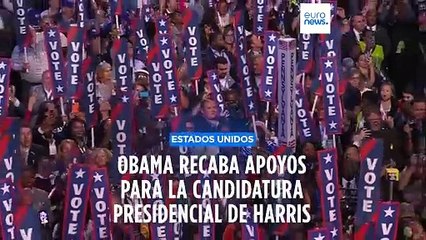 Los Obama animan a los seguidores de Harris en Chicago: "La esperanza está regresando"