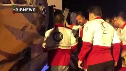 قتلى في إيران في حادث حافلة تقل باكستانيين متوجهين إلى العراق