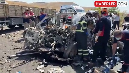 Feci kazada hayatını kaybeden 4 kişi toprağa verildi