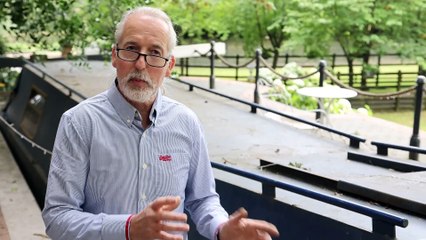 Warwickshire man spends £30,000 building his own canal in his garden