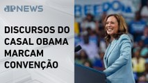 Democratas oficializam candidatura de Kamala Harris