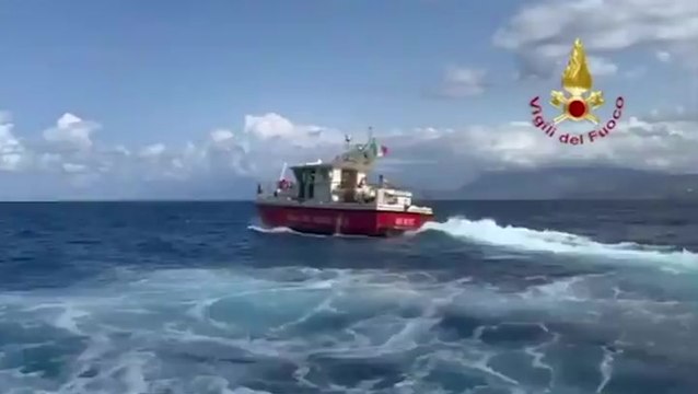 Italian divers search for superyacht wreck survivors as ‘air pockets’ could offer hope