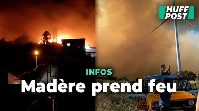 Madère demande plus de moyens alors que 5 % de sa superficie est partie en fumée