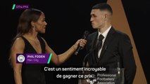 Man. City - Foden élu joueur de l’année par les autres joueurs : “Un sentiment incroyable”