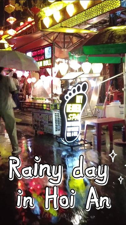 Rainy day in Hoi An