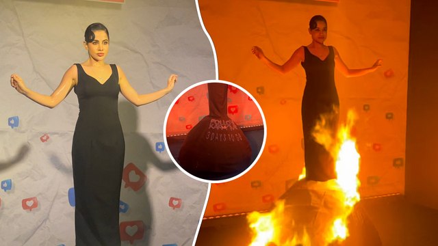 Uorfi Javed Creatively Promotes Her New TV Series 'Follow Kar Lo Yaar'