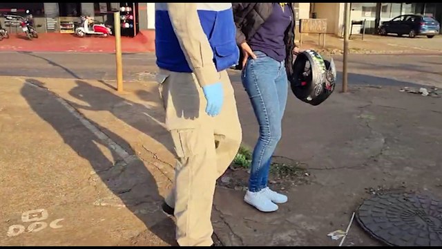 Siate atende motociclista vítima de acidente de trânsito na Rua Rio da Paz