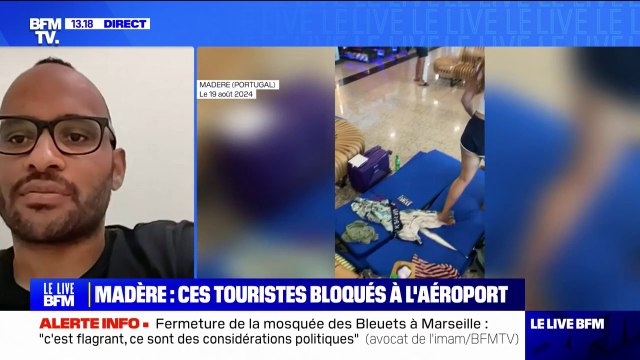 On a tourné en rond : ce voyageur bloqué dans un avion en raison des feux de forêt à Madère témoigne