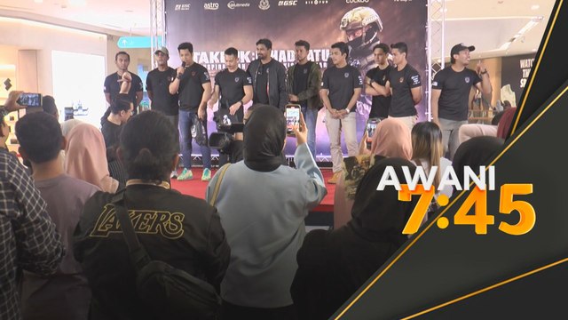 Tayangan filem meriah dengan kehadiran pelakon utama