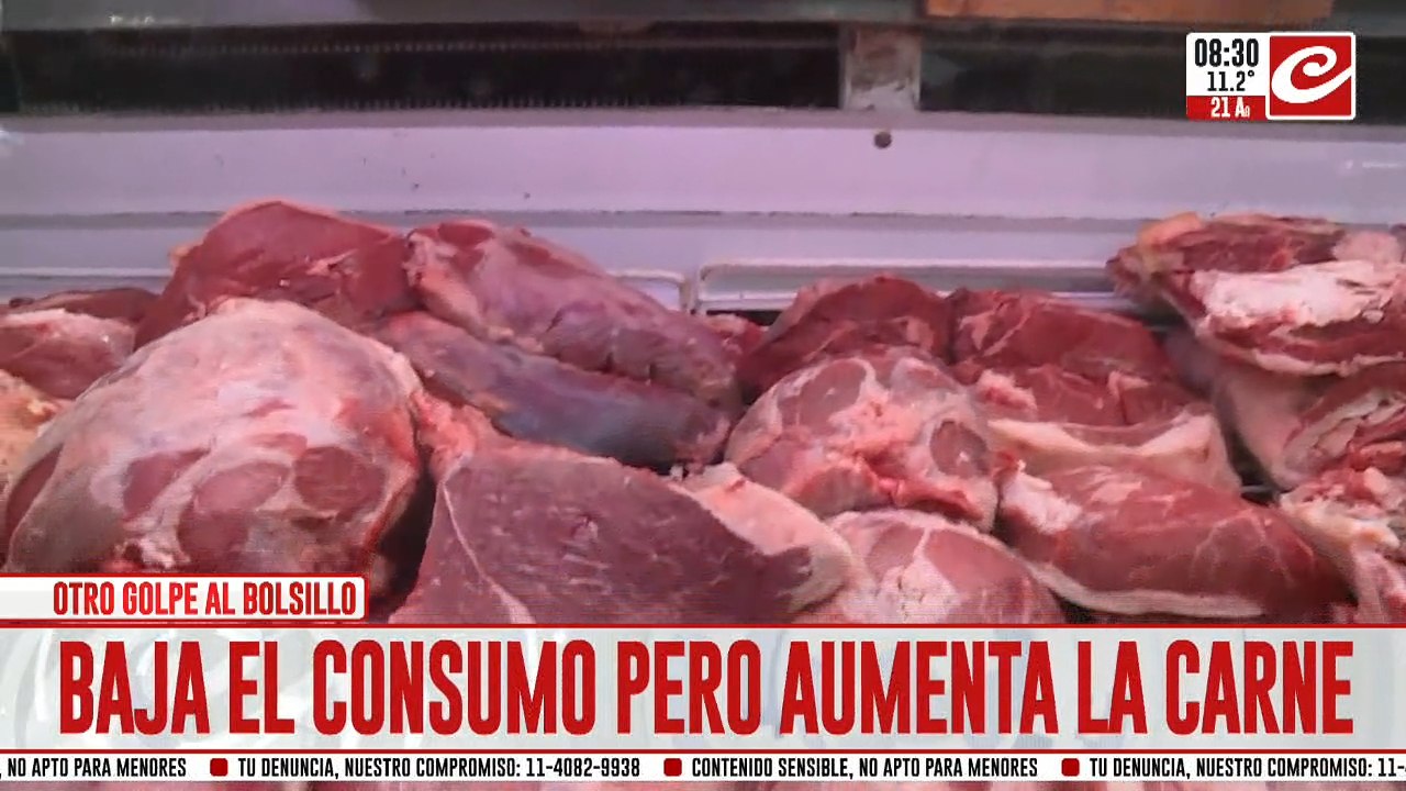 A pesar de que el consumo de la carne baja los precios no paran de subir