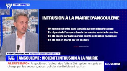 Angoulême: un individu s'introduit dans la mairie et tente d'y mettre le feu