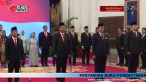 Presiden Jokowi Lantik Menteri dan Wamen yang Baru