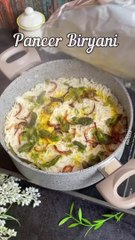 Paneer biryani recipe
