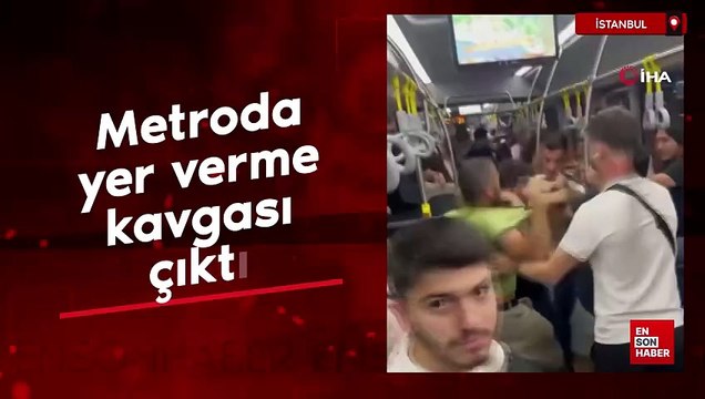 Beylikdüzü metrobüste yer verme tartışması ‘yumruklu’ kavgaya dönüştü