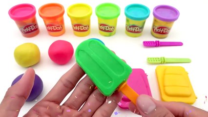 Learning Colors and Creating Ice Cream with Play-Doh