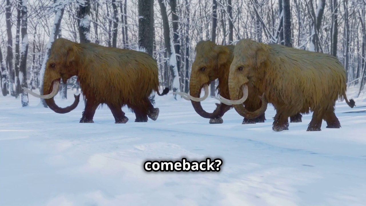 "Is the Woolly Mammoth Making a Comeback ?"