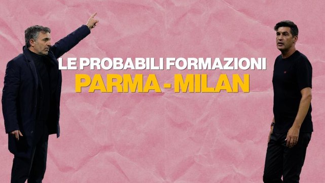 Le probabili di Parma-Milan: Fonseca cambia a centrocampo e sulla trequarti
