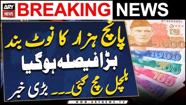 SBP working to bring platic currency notes, Senate committee told - BREAKING NEWS
