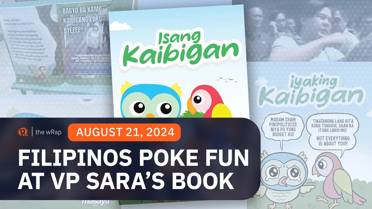 ‘Iyaking Kaibigan’? Filipinos online poke fun at Sara Duterte’s book