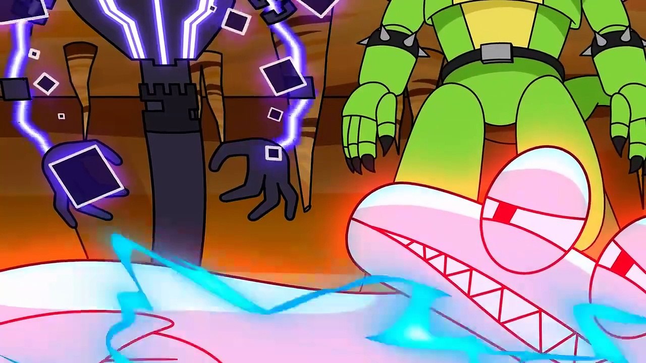 RAINBOW FRIENDS Become FNAF RUIN_! (Cartoon Animation)