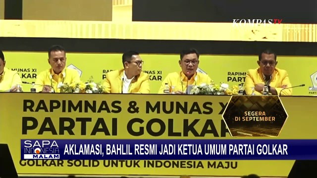 Profil Bahlil Lahadalia, Ketua Umum Golkar dan Menteri ESDM