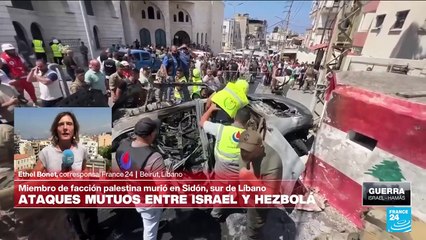 Informe desde Beirut: muere líder del brazo militar de Fatah tras ataque israelí