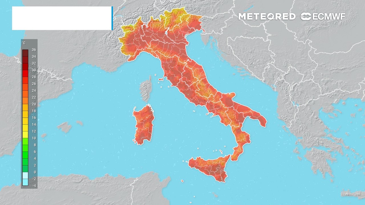 Mappa delle temperature