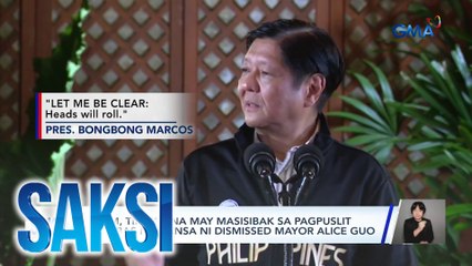 Saksi: (Part 1) PBBM sa pag-alis sa bansa ni Guo: May masisibak; Mpox sa Pilipinas