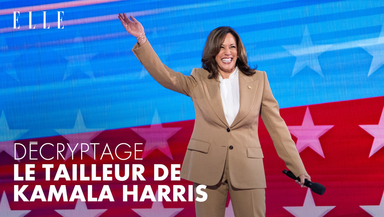 Ce que raconte le costume beige de Kamala Harris