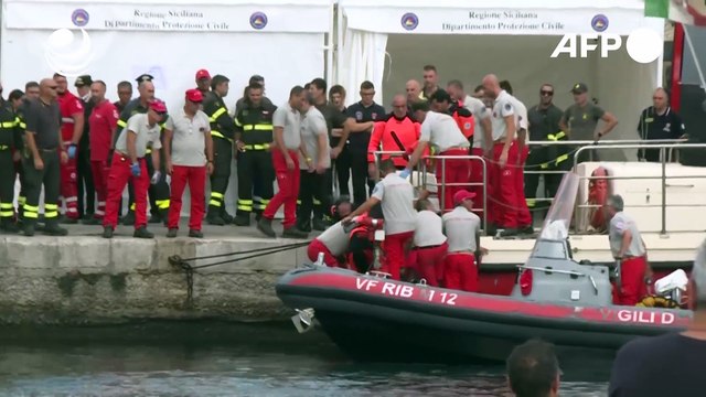 Hallan otros dos cuerpos tras naufragio del yate de lujo en Italia