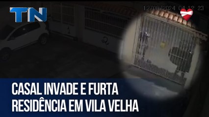 Casal invade e furta residência em Vila Velha