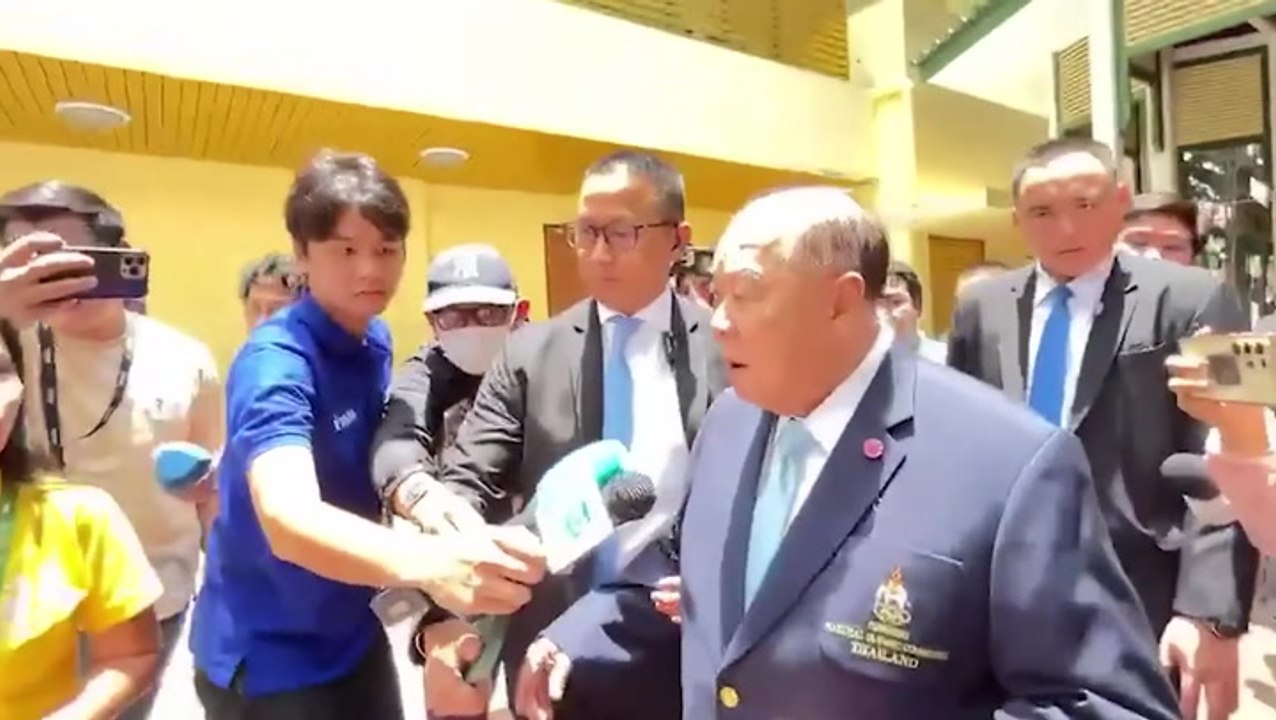 Thai politician slaps reporter after she asked question he did not like