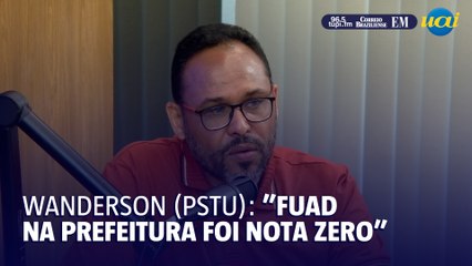 Wanderson do PSTU critica a gestão de Fuad na prefeitura de BH 🏙️