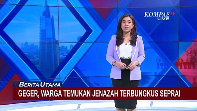 Warga Lampung Digegerkan dengan Temuan Jenazah Terbungkus Seprai di Bawah Jembatan Sungai