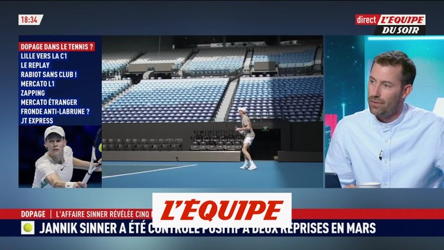 L'affaire Sinner éclate au grand jour et pose question - Tennis - Dopage