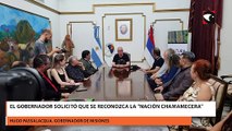 El gobernador solicitó que se reconozca la 