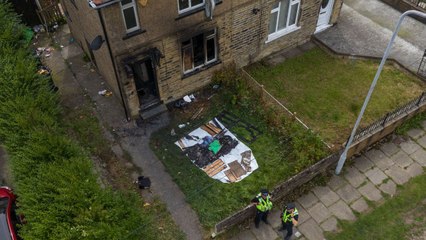 Family friend set fire to 'himself and home' where mum and kids died, pal claims