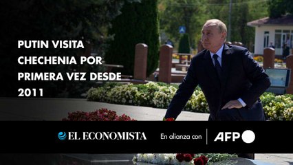 Putin visita Chechenia por primera vez desde 2011