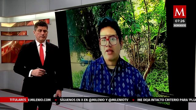 Tras desaparición de policías comunitarios en Michoacán, pobladores queman autobús