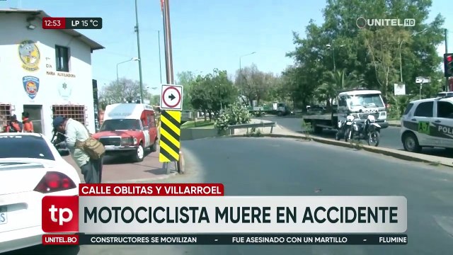 Conductor huye y abandona su vehículo luego de arrollar y matar a un motociclista tras invadir carril