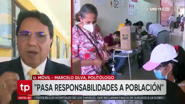 ​Analista Silva dice que preguntas propuestas por Arce para referendo son tendenciosas y es destructivo