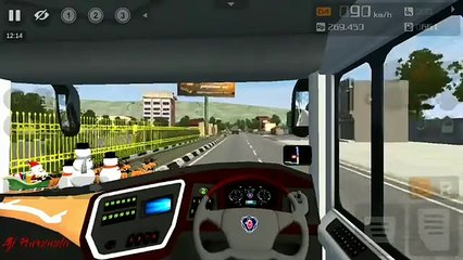Bus Simulator Indonesia Perjalanan Padang Bukittinggi Supir Santuy