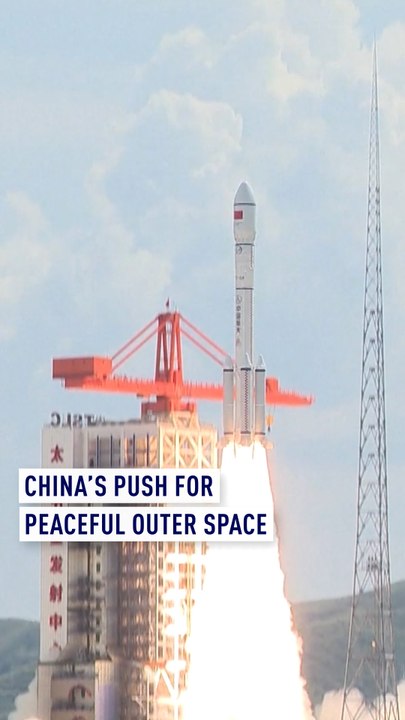 China's push for peaceful outer space