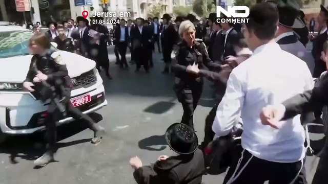 Израильские ортодоксы протестуют против призыва