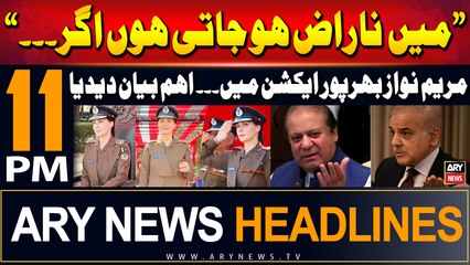 ARY News 11 PM  Headlines | 21st August 2024 | Maryam Nawaz Told Everything